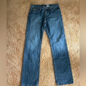 Men’s cinch silver labels